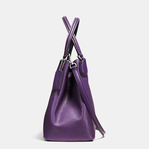 Edie 28 Shoulder Bag In Polished Pebble Leather | Women